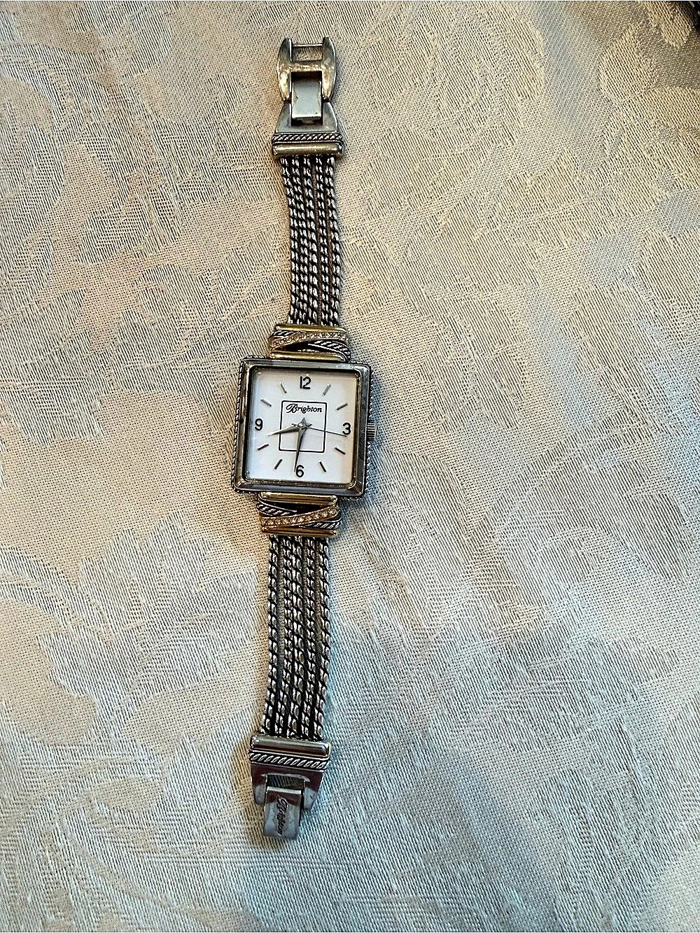 Brighton Tuscany Two-Tone Watch Silver & Gold